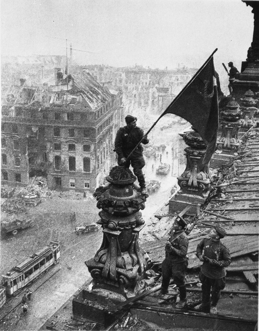 苏联进攻柏林现场