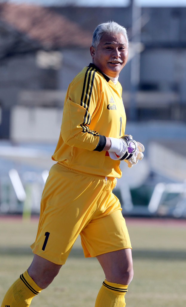 日众国脚参加松田直树追忆赛 中山雅史上演绝杀