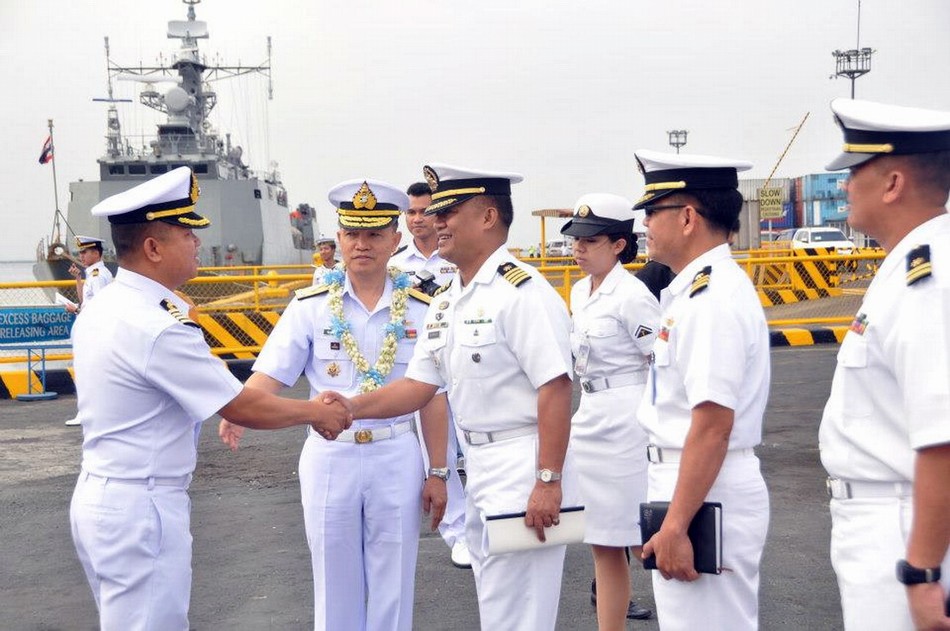 泰国海军出访战舰都是中国造