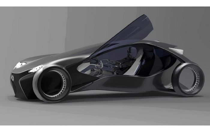 皇家艺术学院设计未来前卫车型