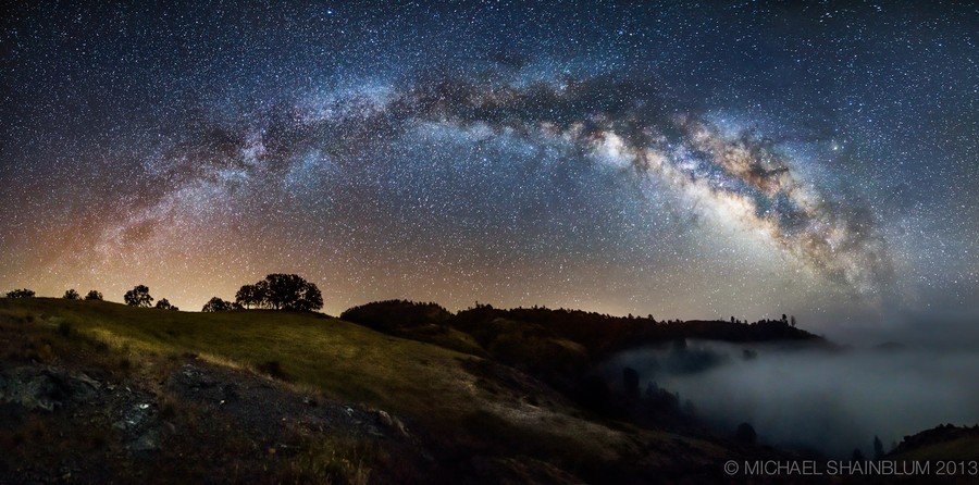 繁星满天看世界最美丽的夜空