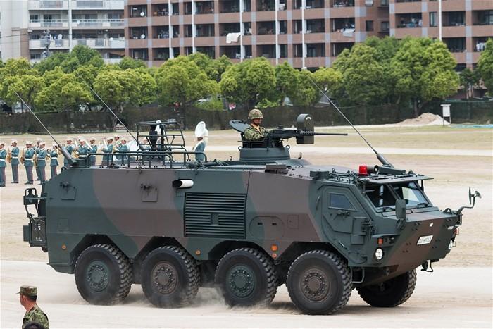 日本自卫队装备6辆nbc侦察车