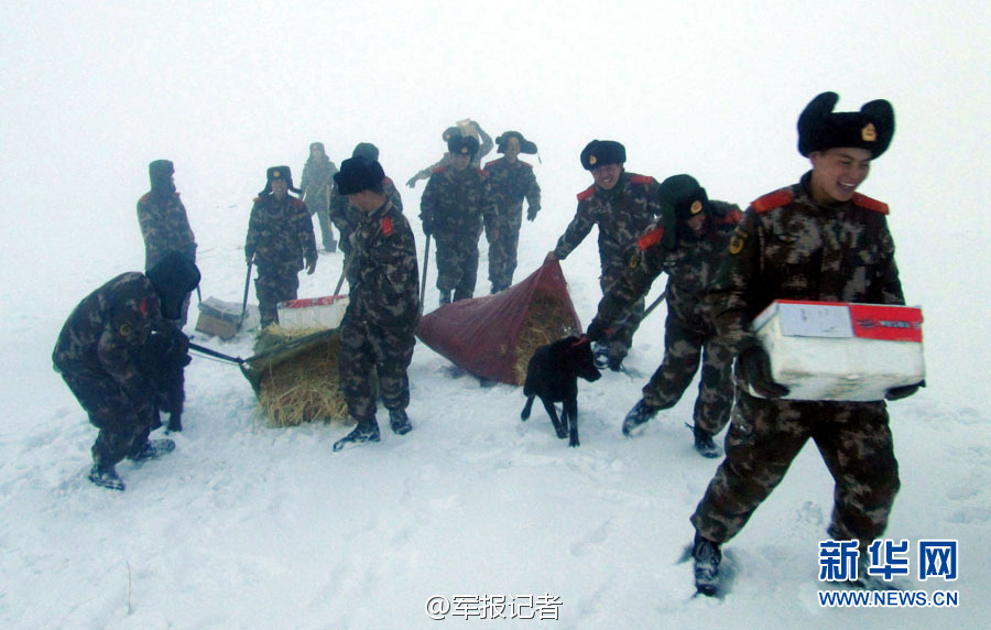 武警昆仑山中队守护生命禁区