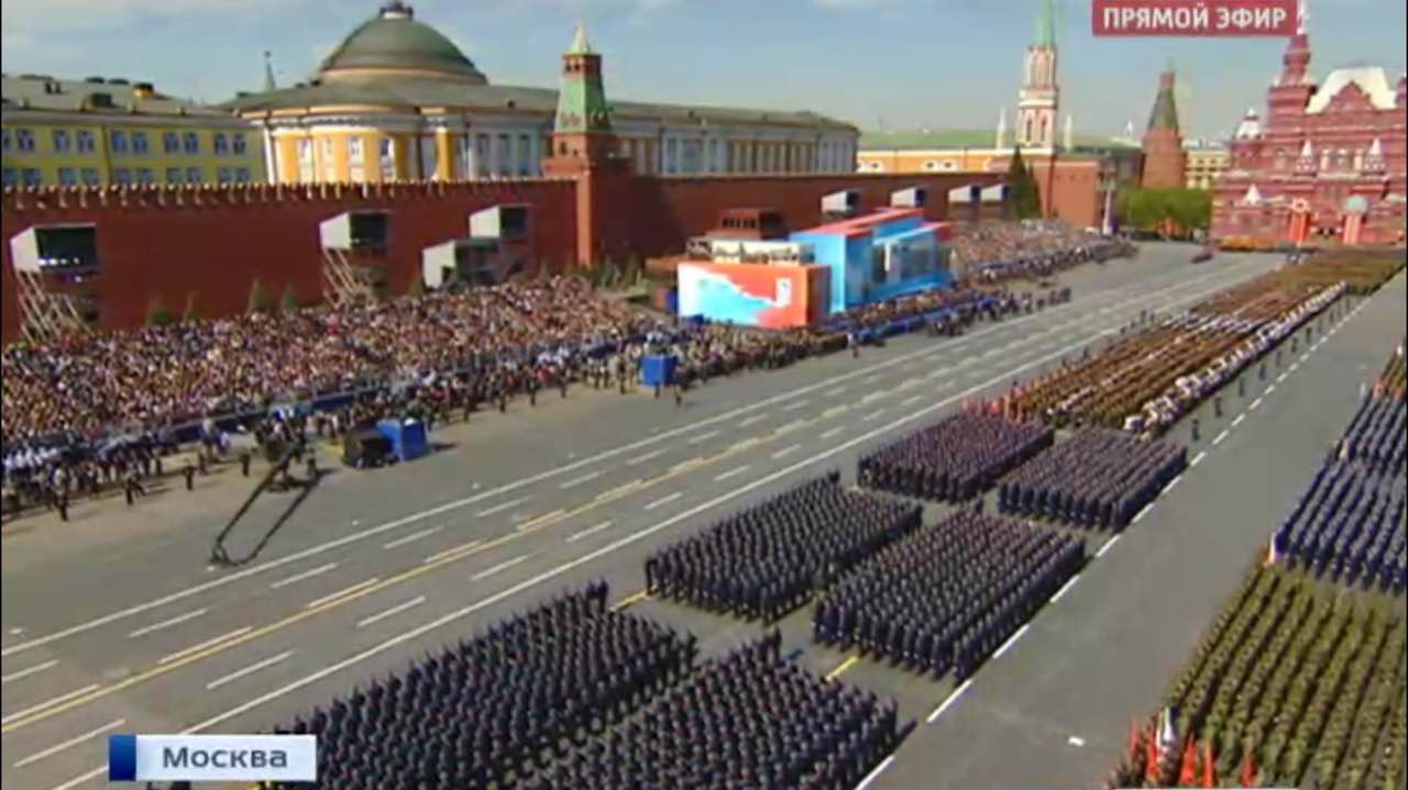 直击莫斯科红场阅兵全程