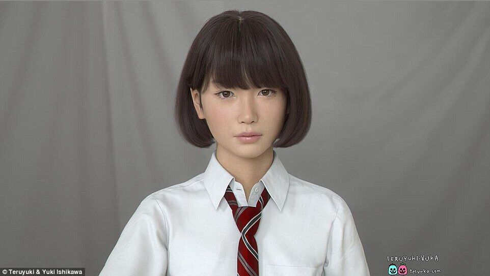 精细度媲美照片日本夫妇制作逼真3d少女角色