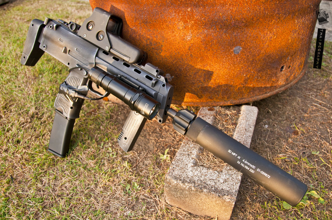 8 一代名枪:mp7鉴烧照
