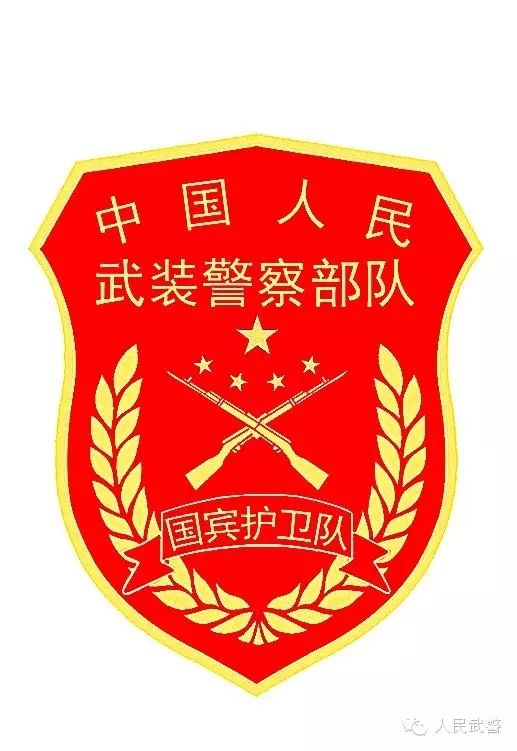 武警国宾护卫队臂章