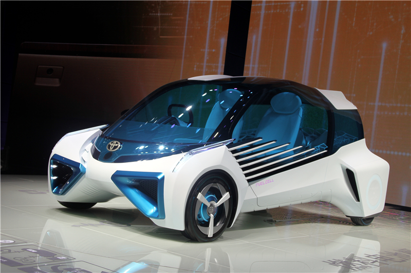 展示新能源技术 丰田fcv plus概念车亮相北京车展