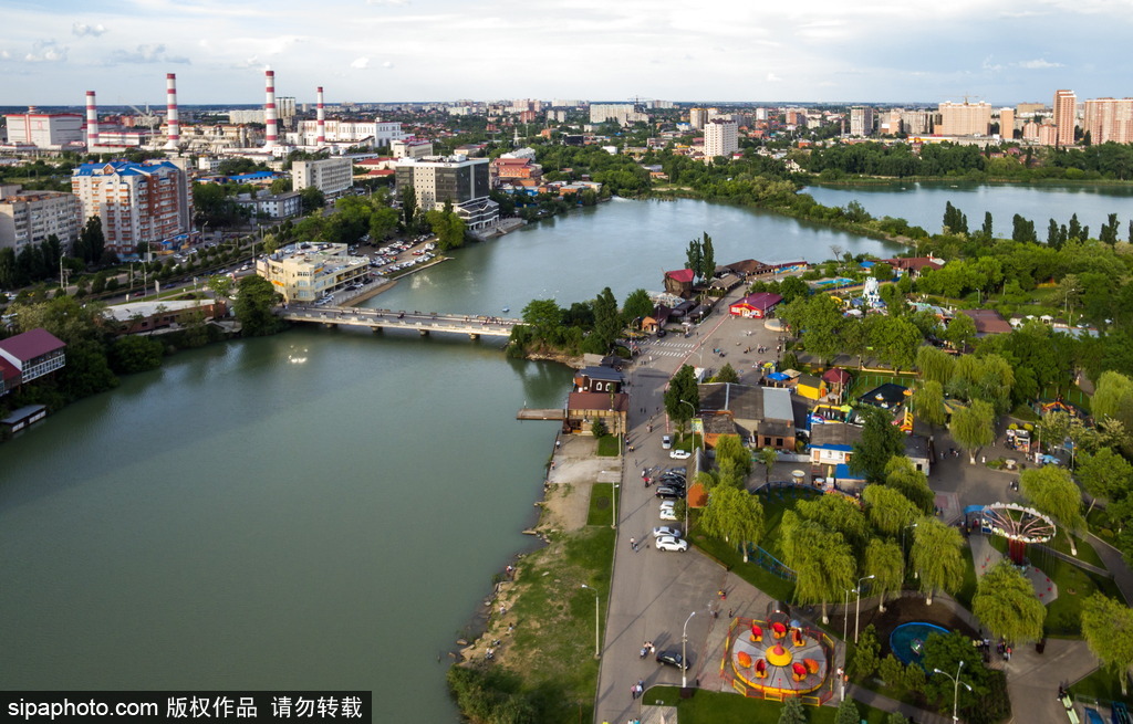 17 航拍"库班河的首都" 俄罗斯克拉斯诺达尔