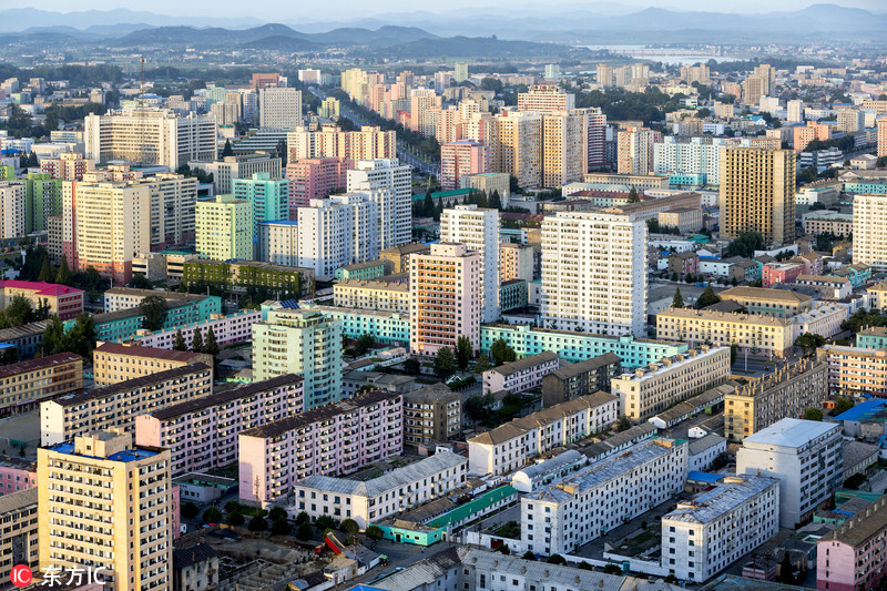 揭开朝鲜首都神秘面纱 现代化高楼鳞次栉比