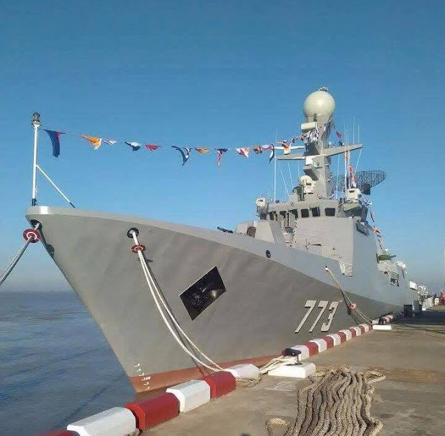 缅甸海军近些年装备发展迅速,除了引进两艘中国的053h1型导弹护卫舰
