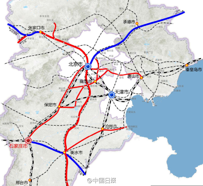北京至廊坊,保定有望通地铁