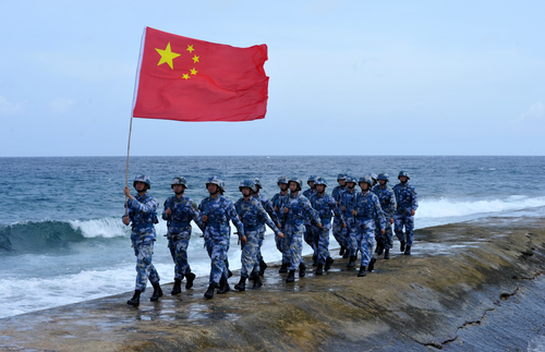 兵力发展成为由潜艇,水面舰艇,航空兵,陆战队和岸防部队五大兵种构成