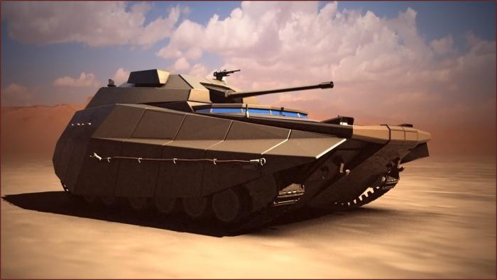 以色列新型装甲车造型很科幻