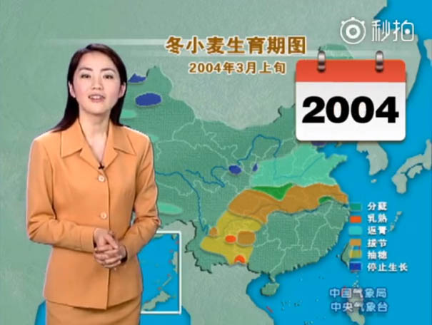 19 中央气象台女主持样貌22年未变震惊外国人!她咋保养的?