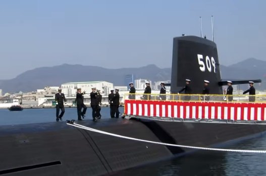 不知不觉日本已经服役第9艘苍龙级潜艇