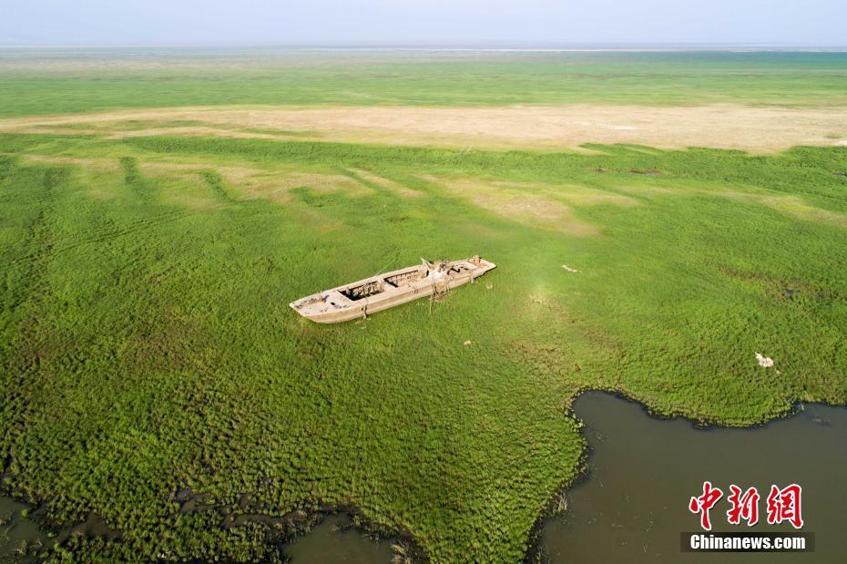 中国最大淡水湖鄱阳湖提前进入枯水期