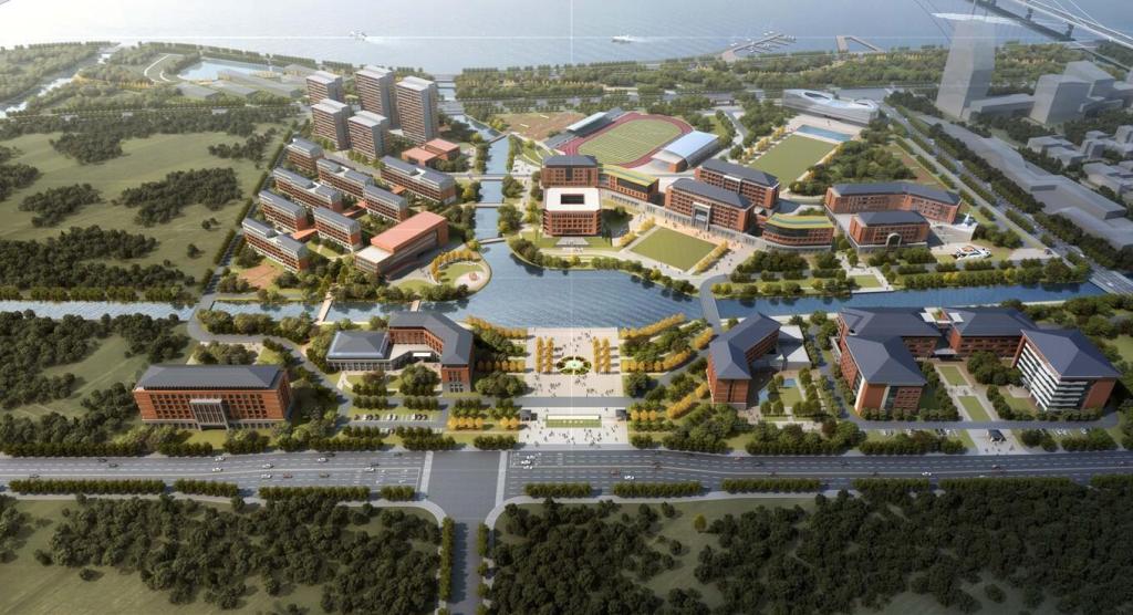 华东师范大学宁波艺术实验学校,浙江医药高等专科学校奉化校区,镇海庄