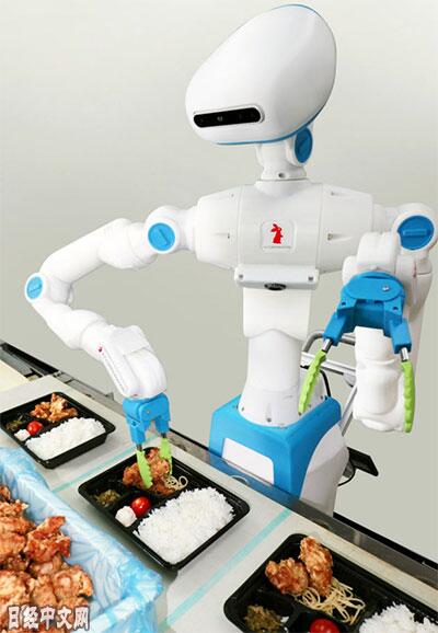 日本开发分装便当机器人 再也不怕打饭阿姨手抖