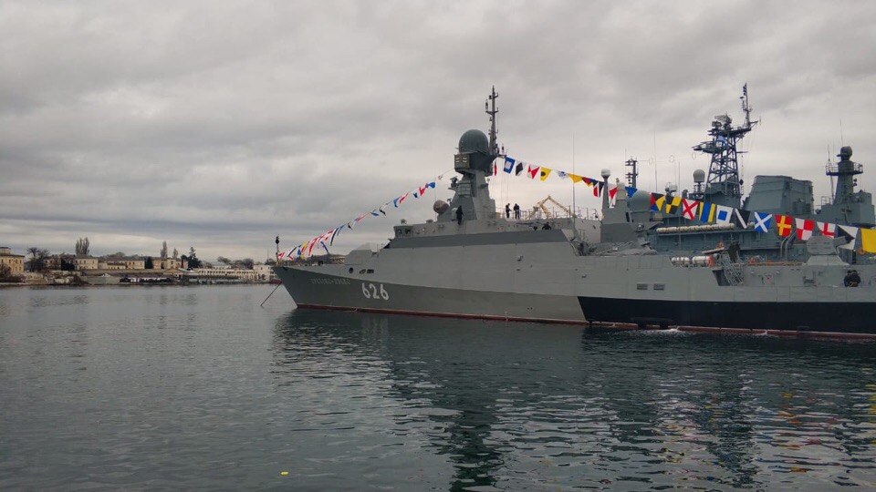 8 俄罗斯黑海舰队接收第二艘暴徒m轻型护卫舰