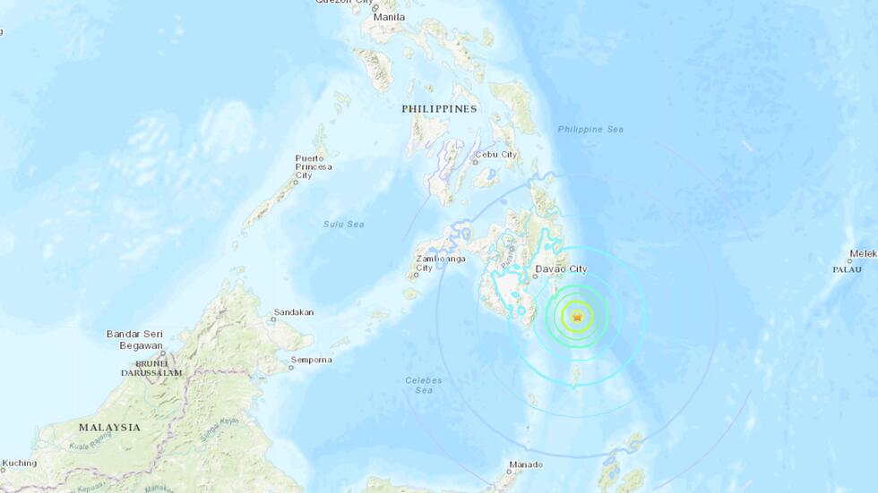 菲律宾海啸预警!印尼、帕劳可能受影响