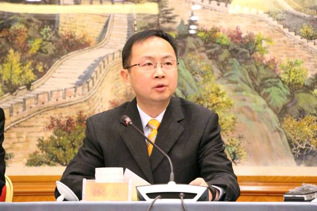 银川市副市长孙学庆发言