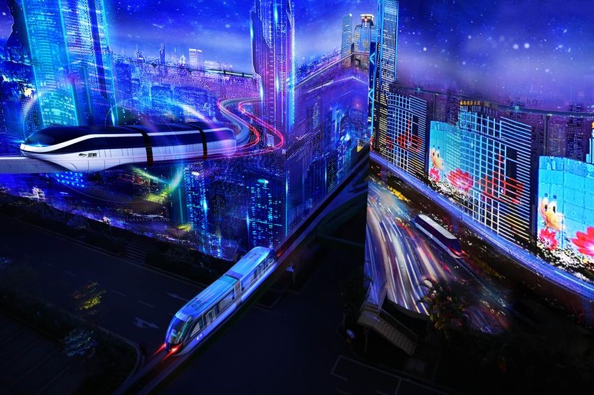 硬核科技助力春晚 绿色交通引领"未来城市"