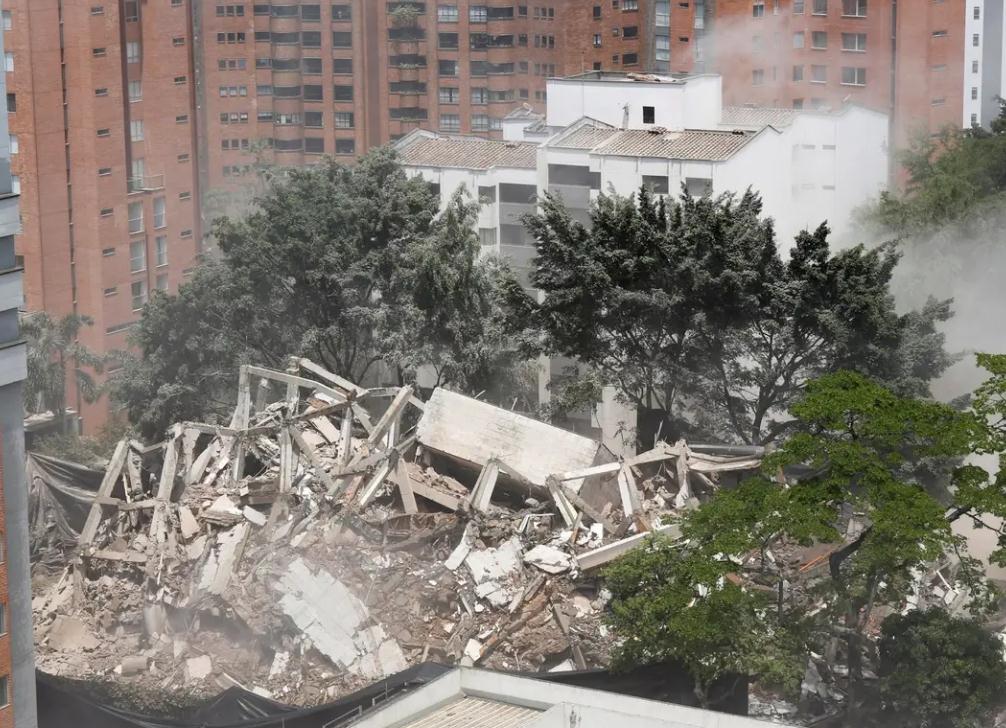哥伦比亚一大毒枭故居被政府炸毁 该故居被视