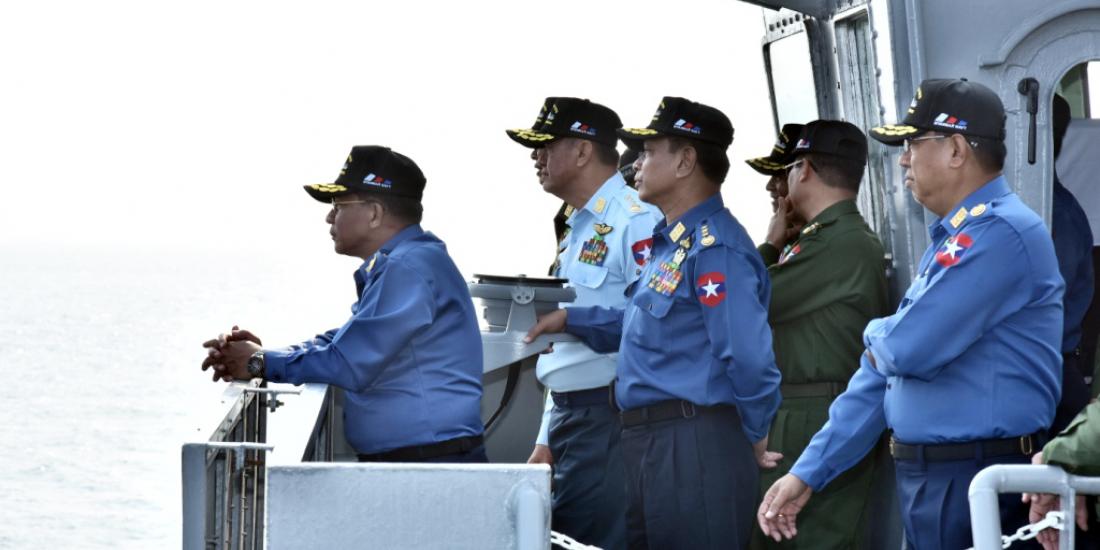 缅甸海军倾巢出动 在孟加拉湾举行演习规模空前