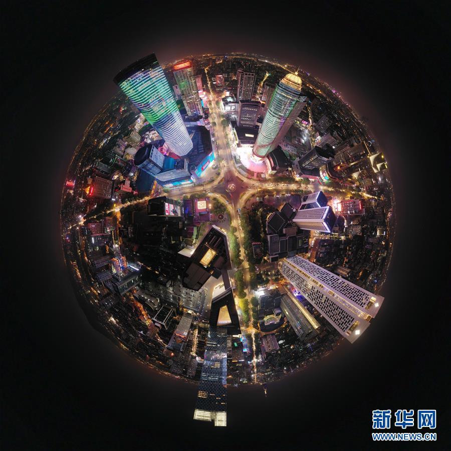 天空之眼瞰南京