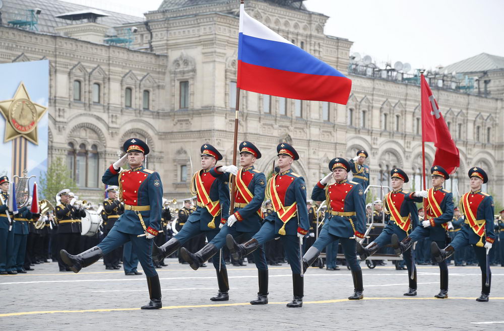俄罗斯胜利日阅兵:普京,戈尔巴乔夫等出席