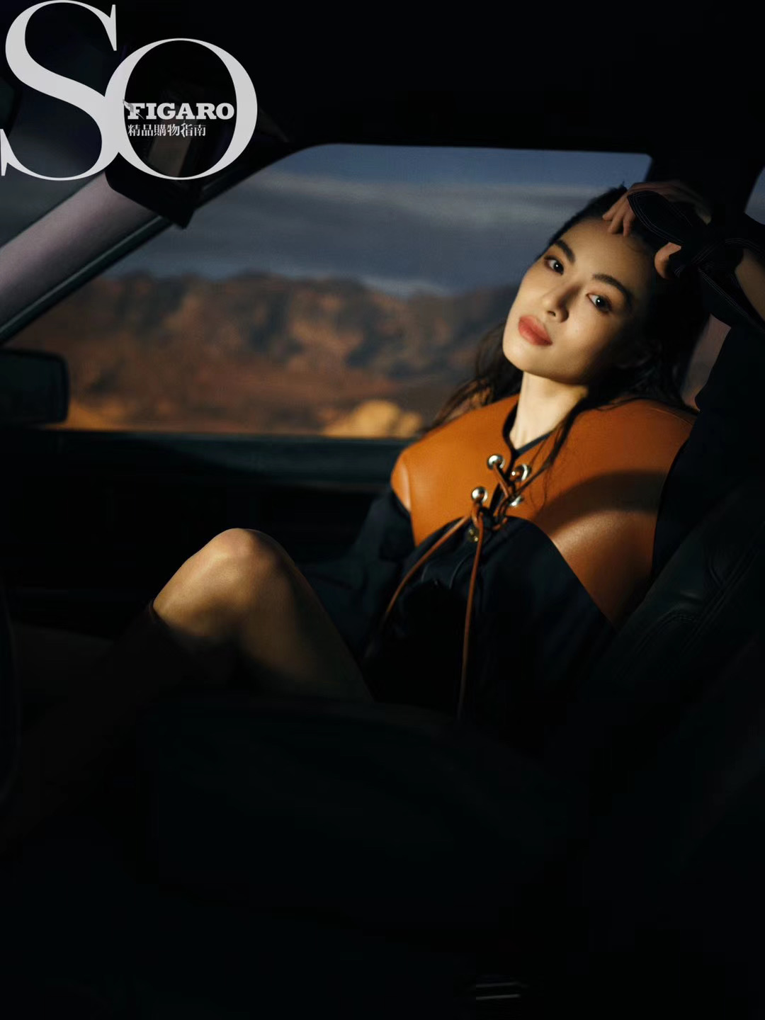 钟楚曦时尚感十足 成为了带货女王