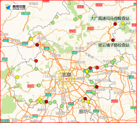 下周早晚高峰压力略回升进京检查站或将排队