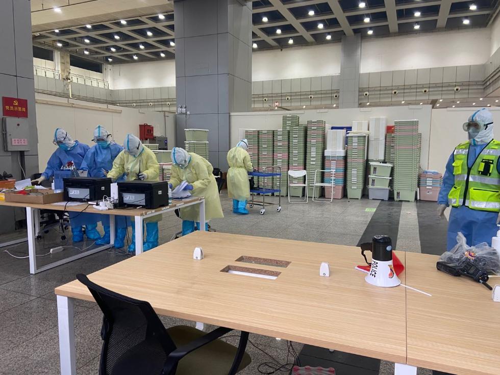 武汉江汉方舱医院休舱：运行34天，留下1564张空床