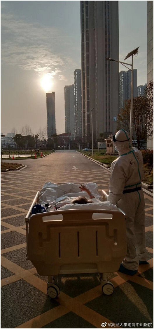 还记得躺在病床看落日余晖的老爷爷吗？有个好消息