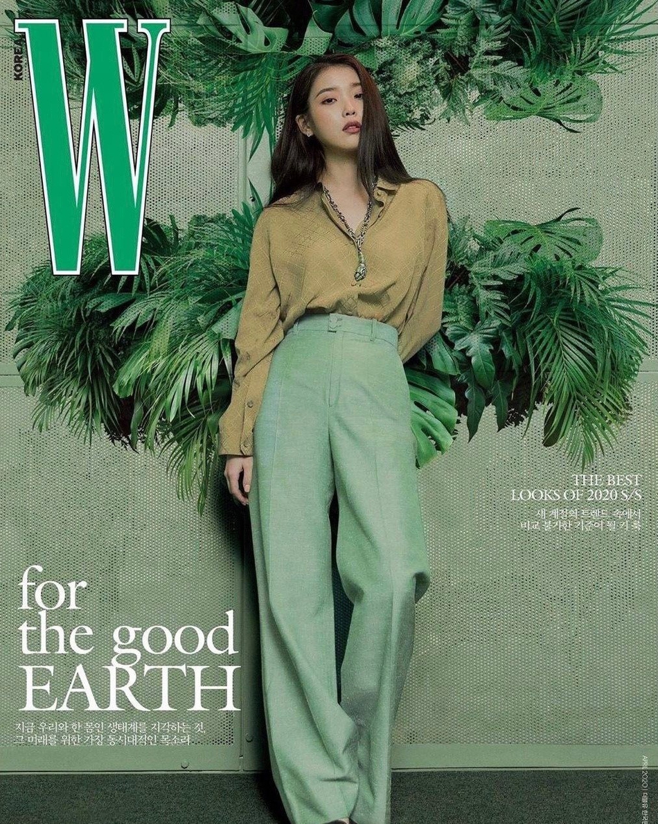 IU最新写真曝光化身森系少女 风格百变可盐可甜