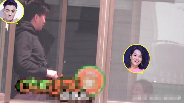 朱丹一家回乡探亲 周一围睡眼惺忪头发凌乱