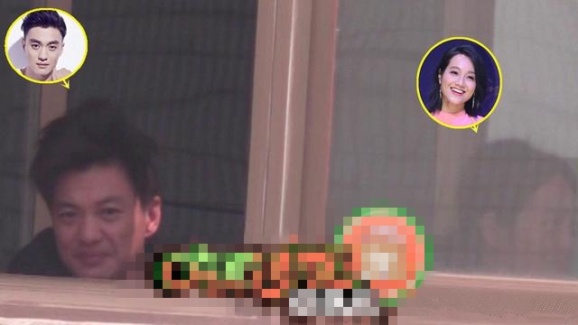 朱丹一家回乡探亲 周一围睡眼惺忪头发凌乱