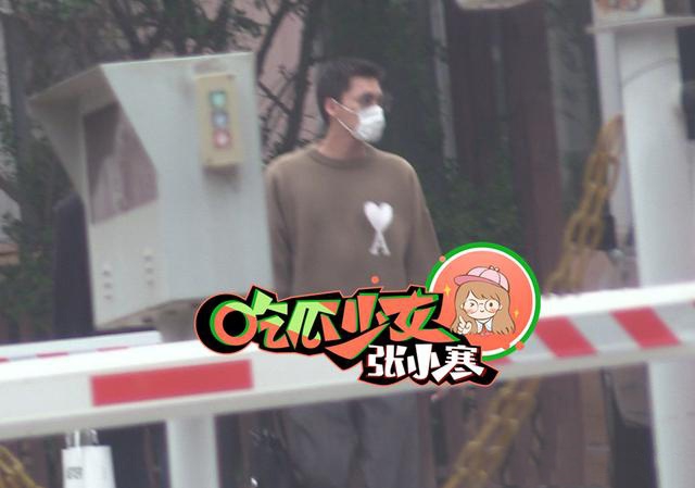 李易峰穿桃心卫衣现身街头 戴墨镜肩头扛包显痞帅气质