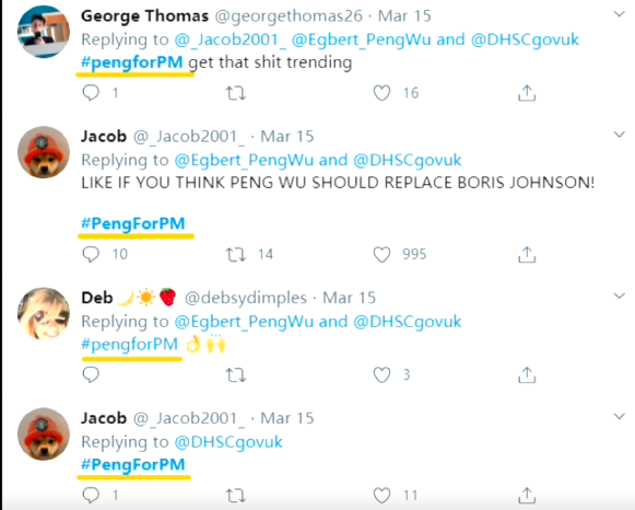 自制每日疫情图 中国留学生成英国“网红” 英卫生部：赞！