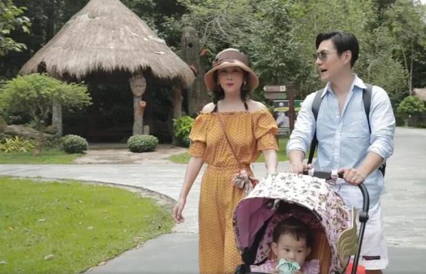 严屹宽一家度假氛围温馨 杜若溪穿长裙大秀好身材