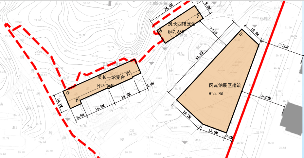 南京红山动物园改建场馆离民宅仅20米，规划合理性引争议