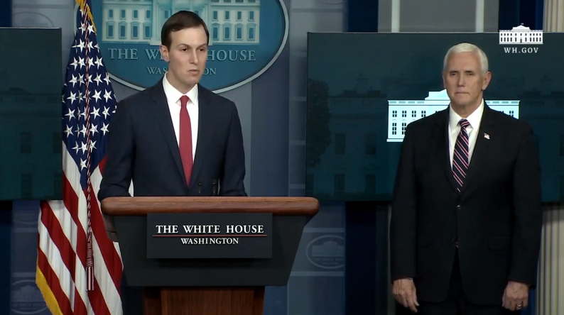 美总统顾问库什纳首次出席简报会:要为抗疫带来“创新手段”