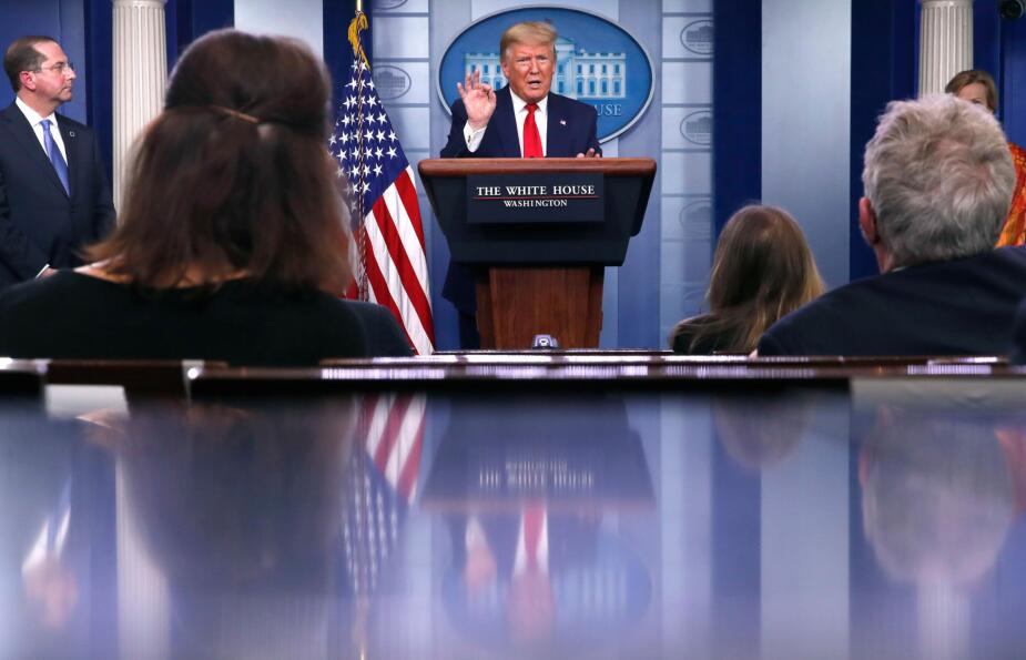 特朗普：“我一直知道，流行病是可能发生的最糟糕的事之一”