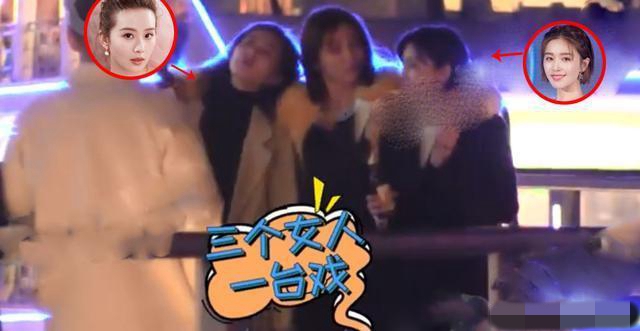 刘诗诗阚清子新戏路透曝光 姐妹相聚江边边喝边聊