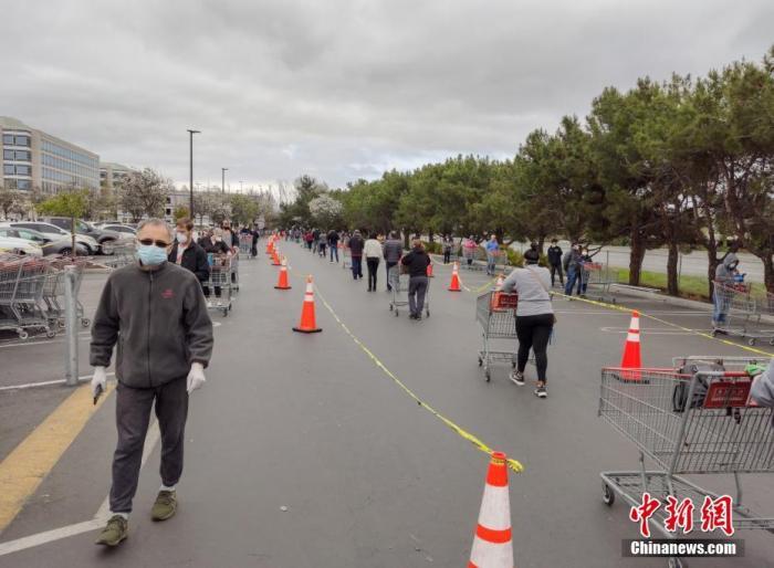 美国超市遭疫情冲击:数千人感染 至少41名职员死亡