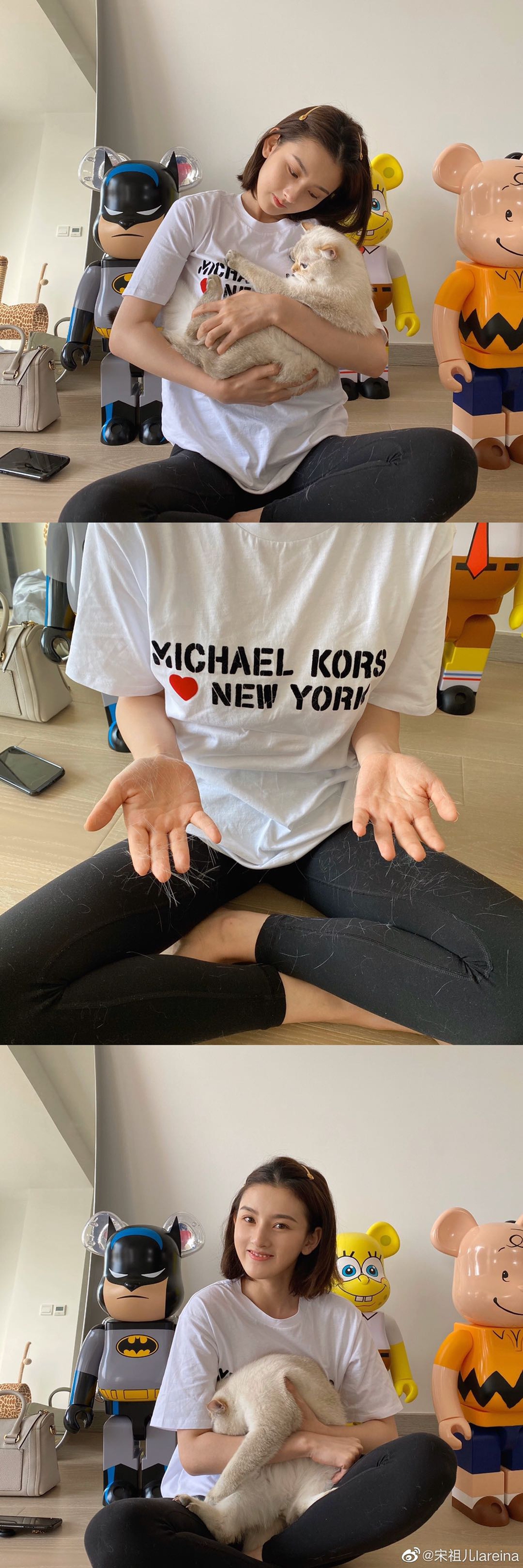 宋祖儿分享春日穿搭 轻松驾驭各类风格可爱又帅气