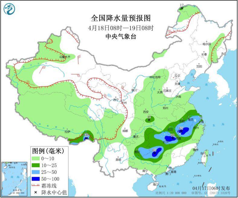 中东部地区将迎大范围降水 西南江南等局地有暴雨