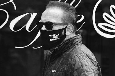 图片新闻：戴口罩