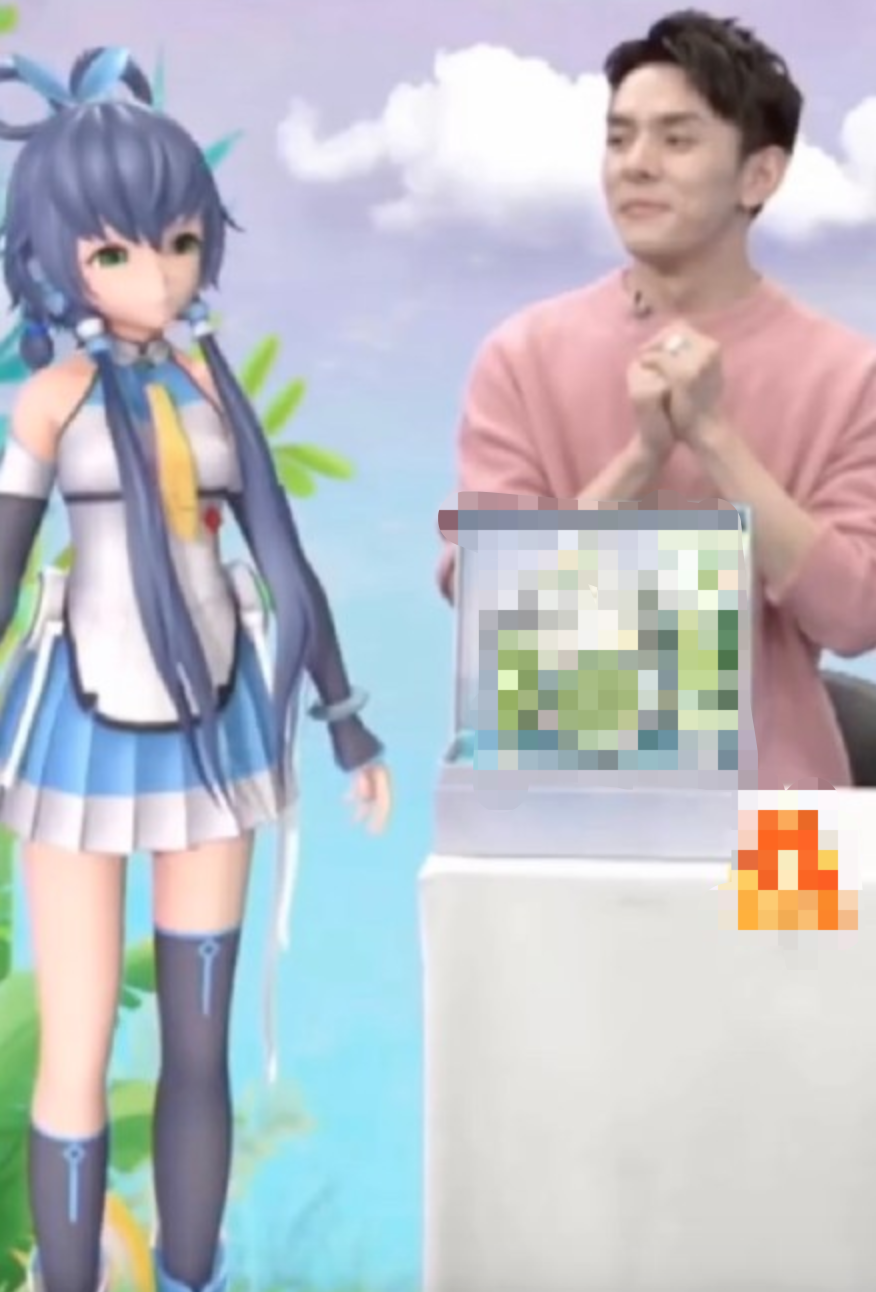 大型假唱现场！洛天依在李佳琦直播间唱歌没声音